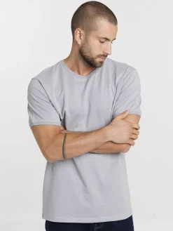 T-shirt en coton col rond homme
