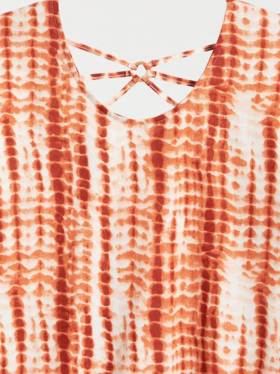 T-shirt ethnique dos fantaisie femme