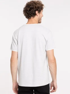 T-shirt fausse poche poitrine homme