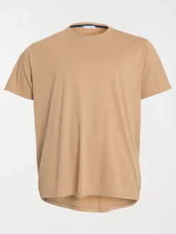 T-shirt fauve grande taille homme