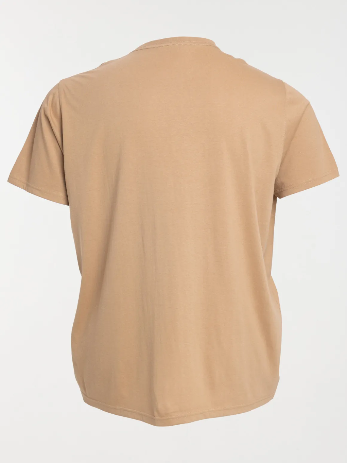 T-shirt fauve grande taille homme