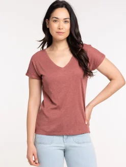 T-shirt femme dentelle macramé dos