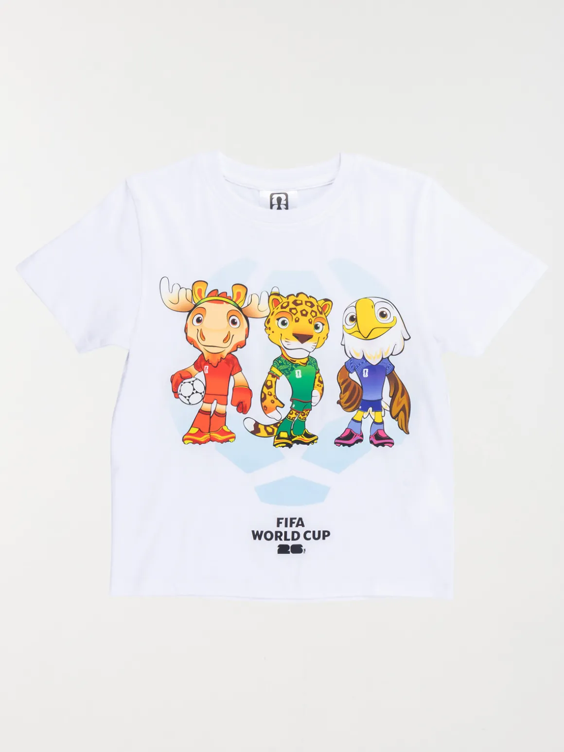 T-shirt FIFA mascottes enfant (3-10A)