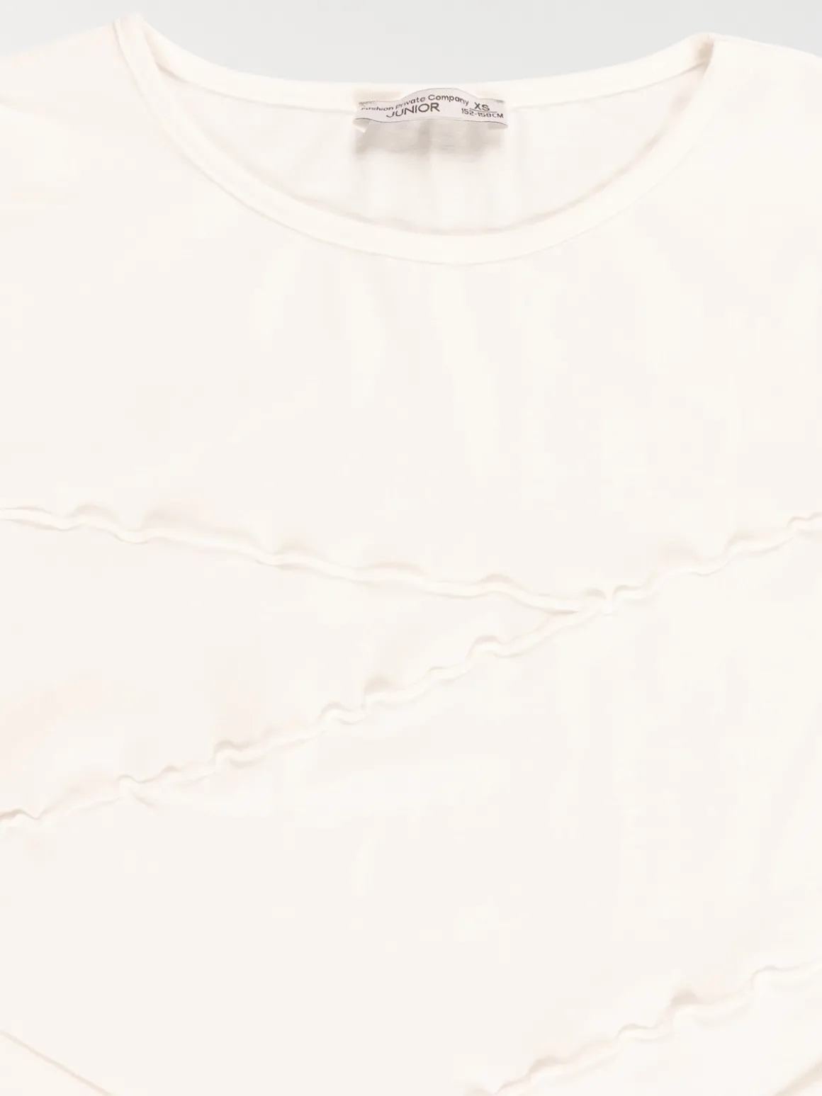 T-shirt fille écru (XXS-M)