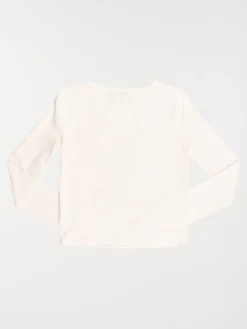 T-shirt fille écru (XXS-M)