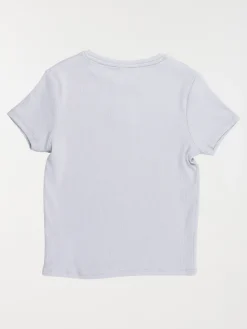 T-shirt fille côtelé soleil (XXS-M)