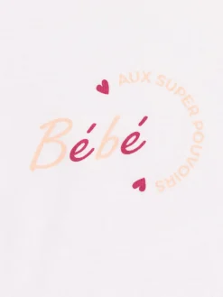 T-shirt fête des mères fille (3-36M)