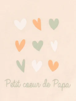 T-shirt fête des pères fille (3-36M)