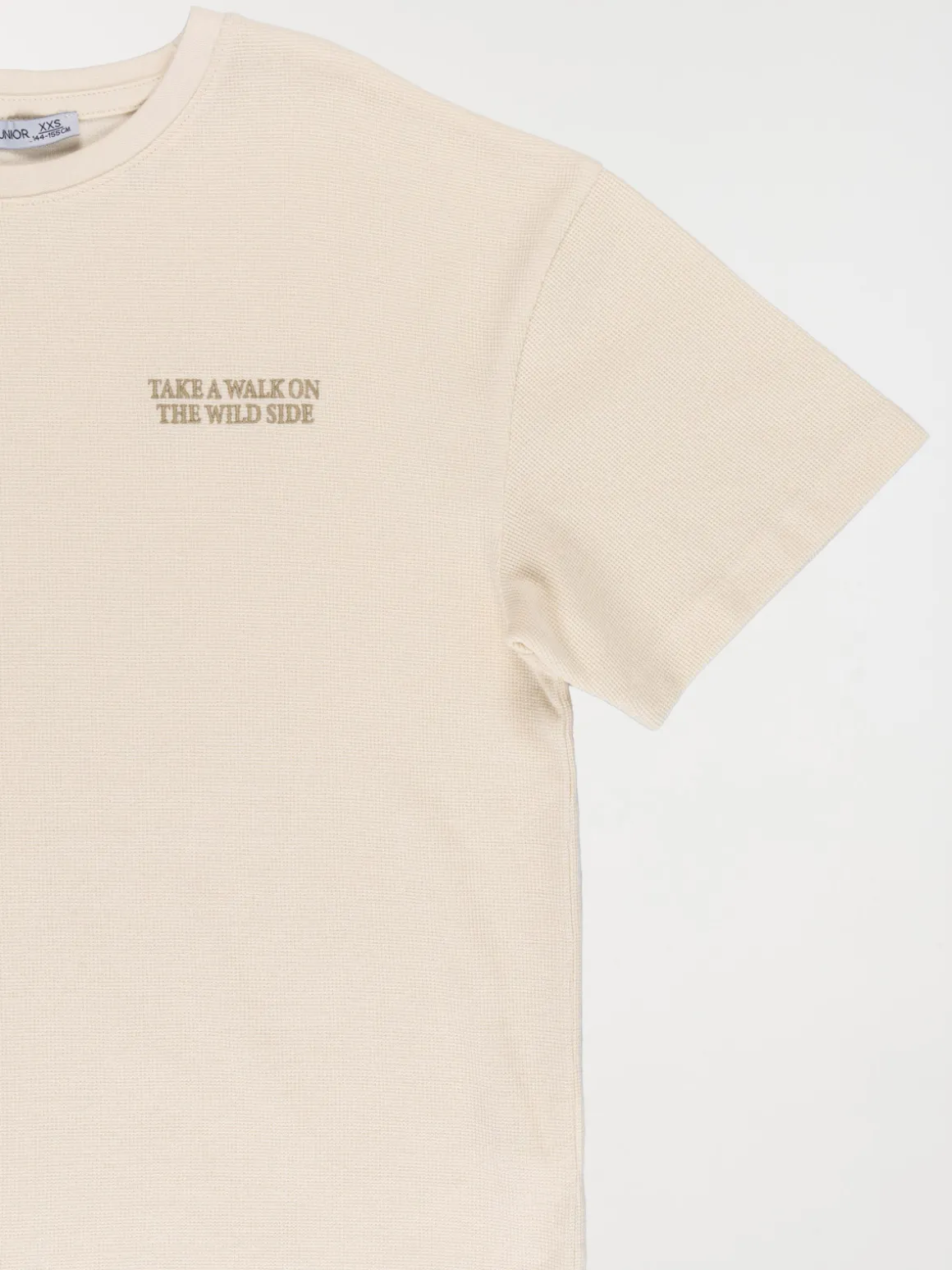 T-shirt garçon broderie poitrine (XXS-M)