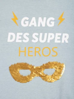 T-shirt garçon sequin réversible (3-8A)