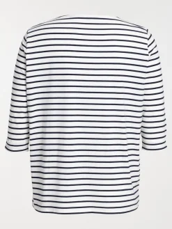 T-shirt grande taille rayé femme