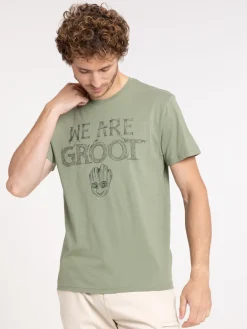 T-shirt guardians galaxy Groot homme