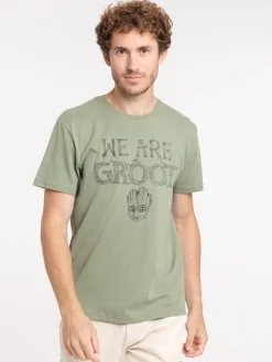 T-shirt guardians galaxy Groot homme