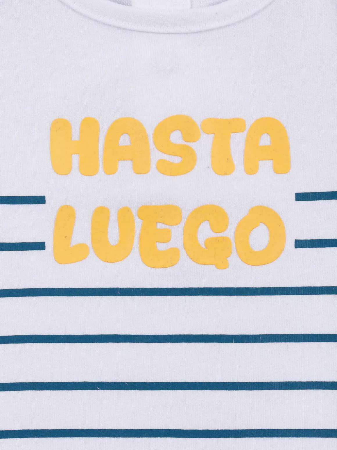 T-shirt hasta luego garçon (3-36M)