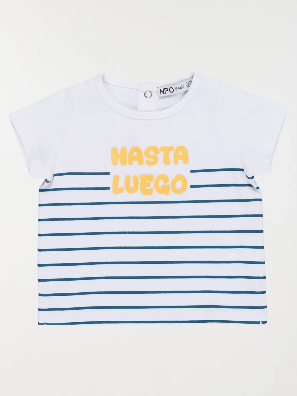 T-shirt hasta luego garçon (3-36M)