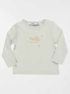 T-shirt hello petit amour fille (3-36M)