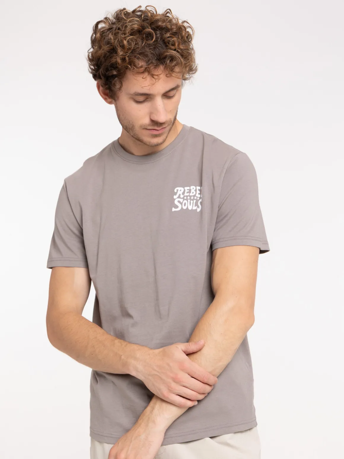 T-shirt homme imprimé devant et dos