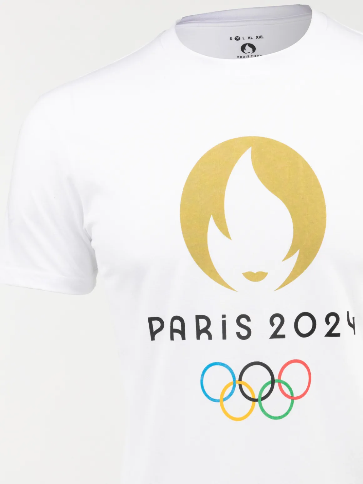 T-shirt homme JO Paris 2024 blanc