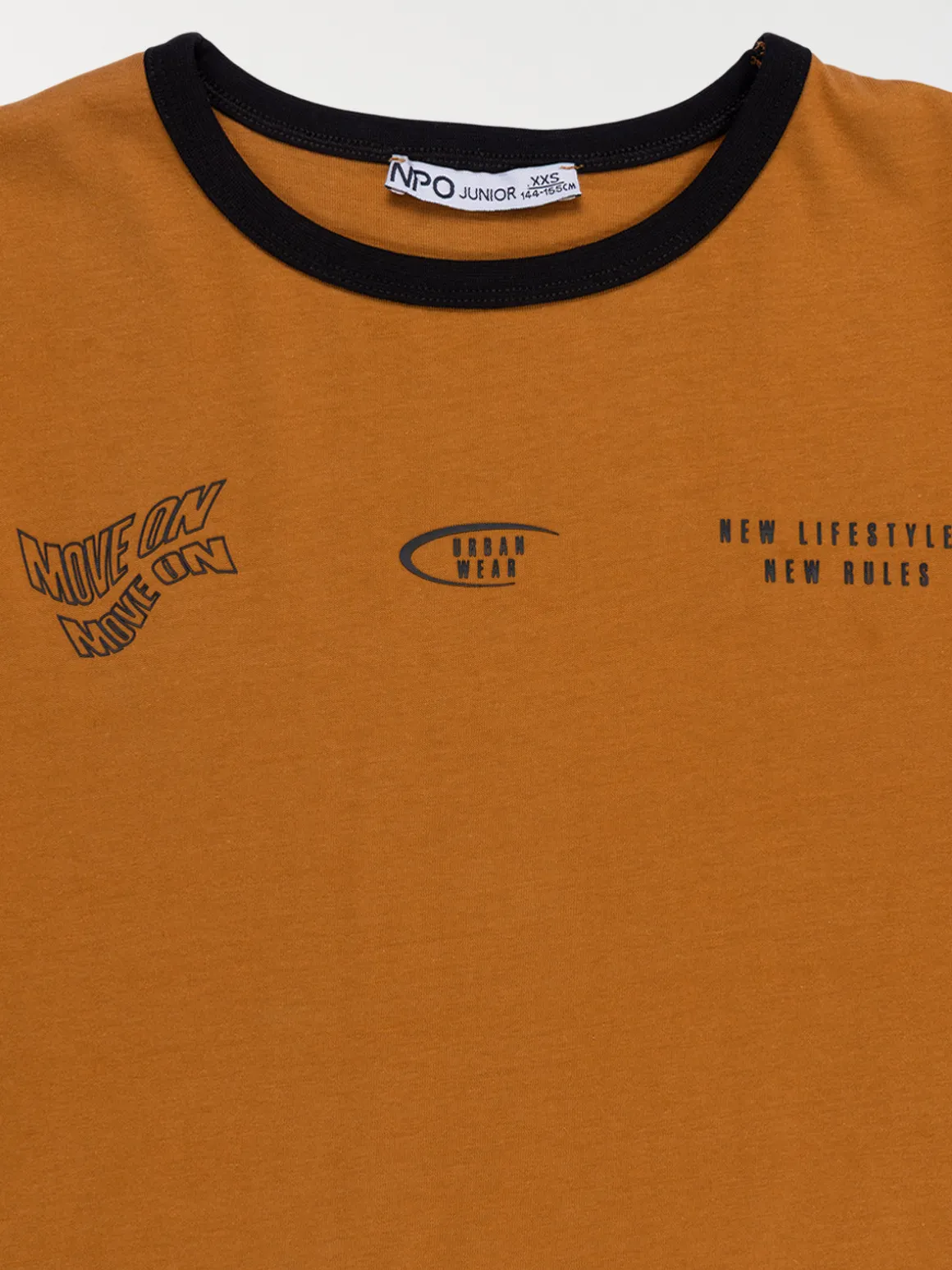 T-shirt imprimé col rond garçon (XXS-M)
