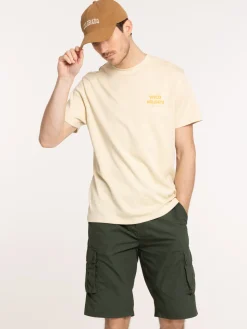T-shirt imprimé col rond homme