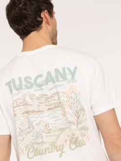 T-shirt imprimé country club homme