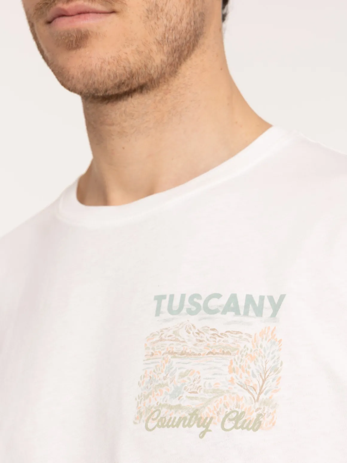 T-shirt imprimé country club homme