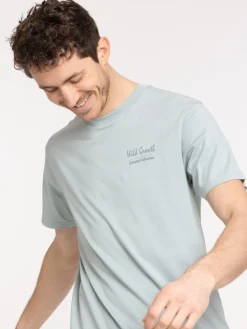 T-shirt imprimé devant et au dos homme
