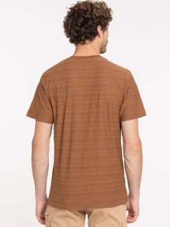 T-shirt imprimé espresso homme