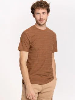 T-shirt imprimé espresso homme
