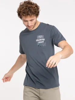 T-shirt imprimé tonnerre homme