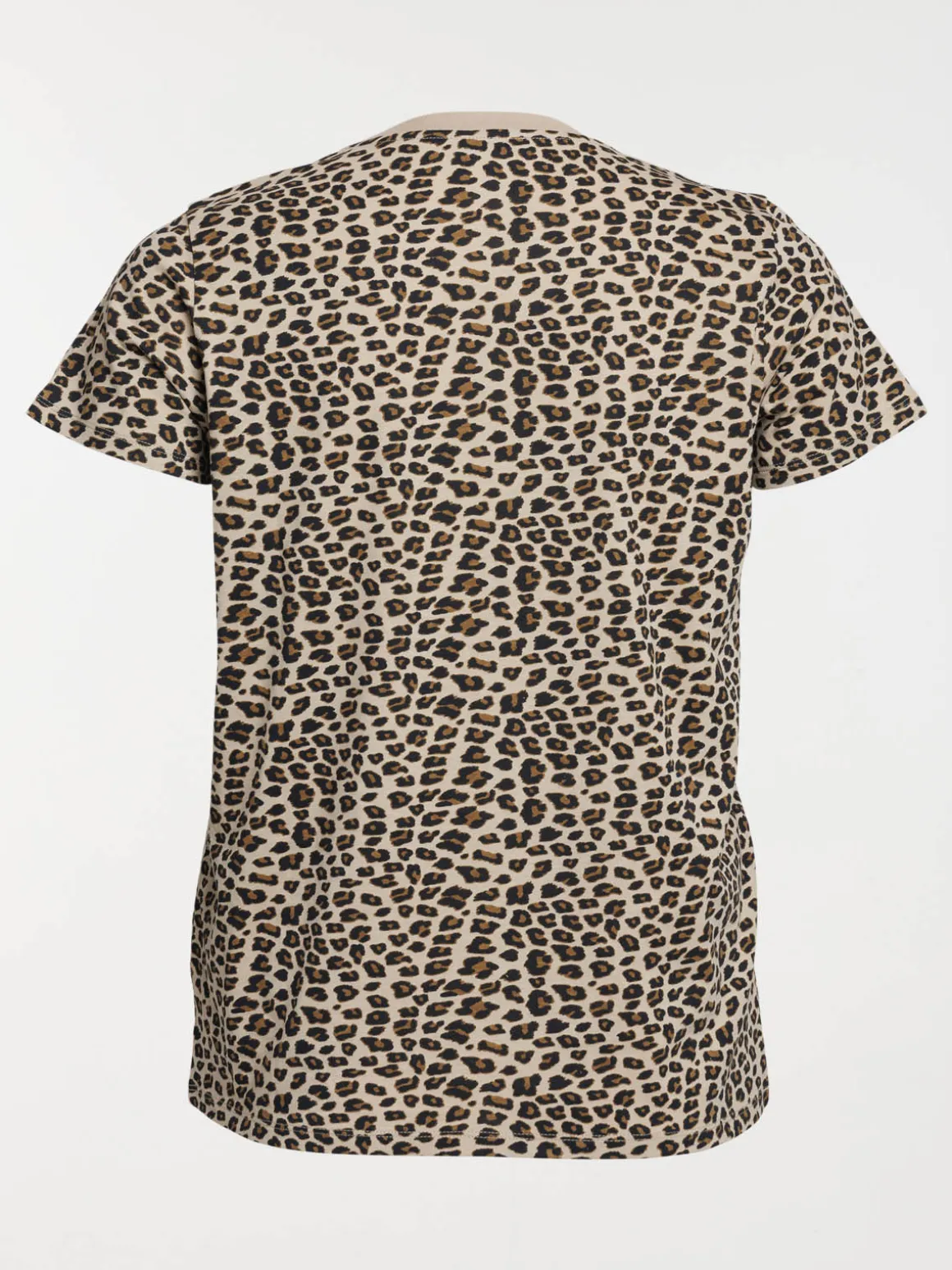 T-shirt léopard grande taille femme