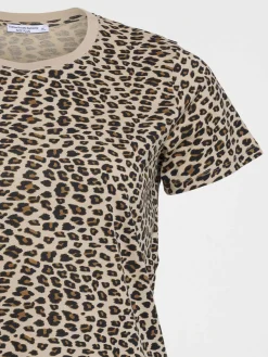 T-shirt léopard grande taille femme
