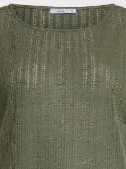T-shirt maille grande taille femme