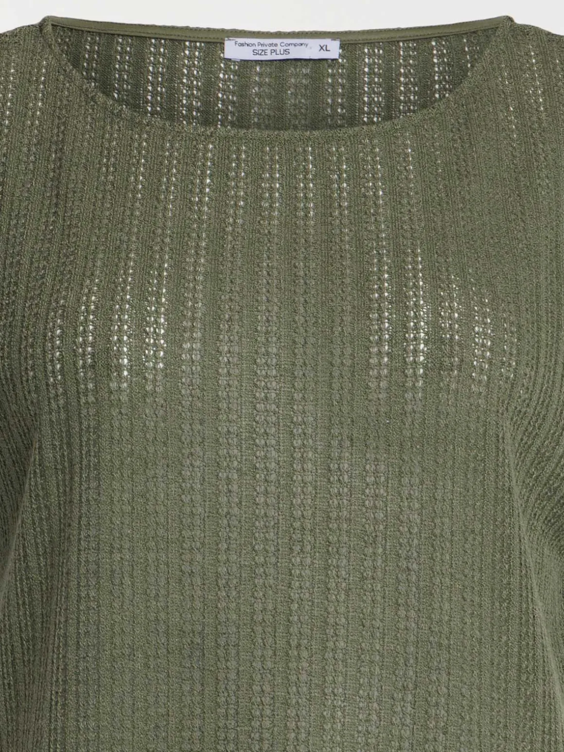 T-shirt maille grande taille femme