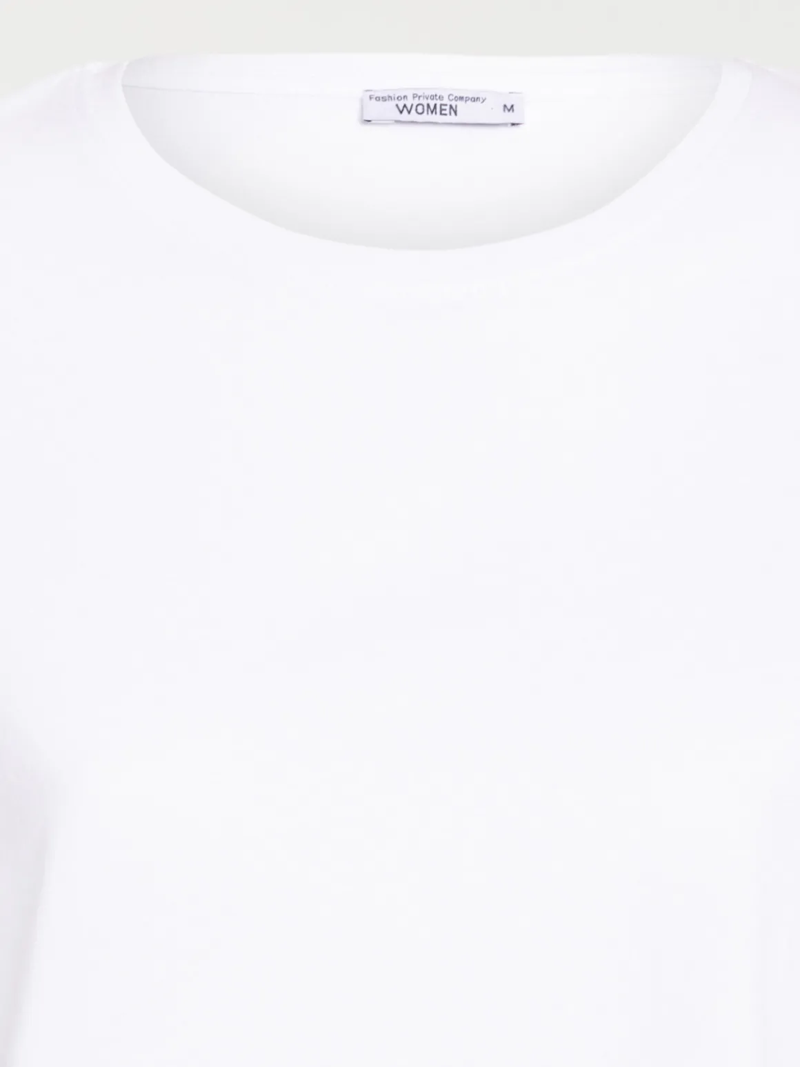 T-shirt manches courtes blanc femme