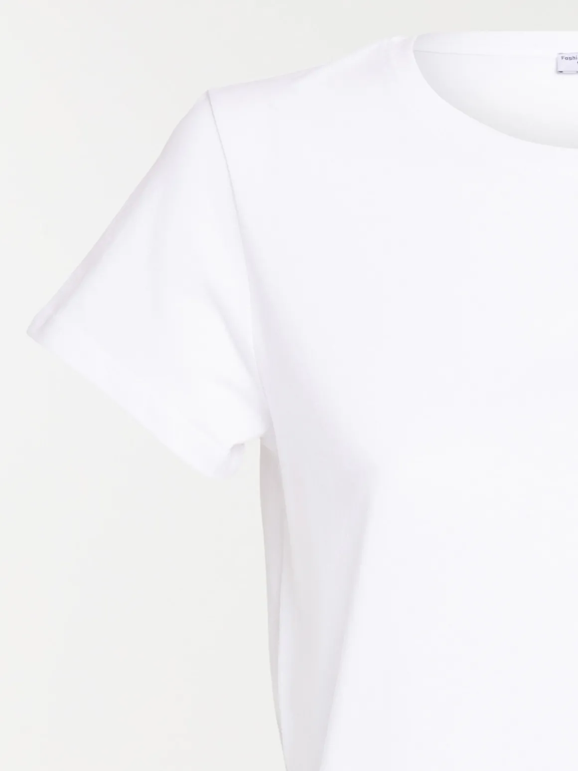 T-shirt manches courtes blanc femme