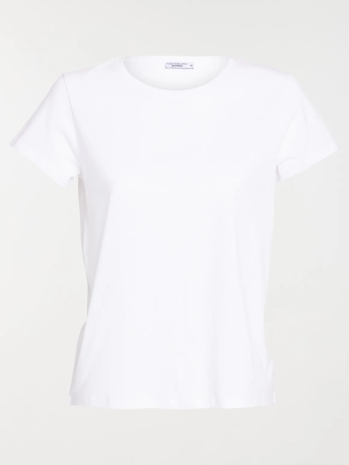 T-shirt manches courtes blanc femme