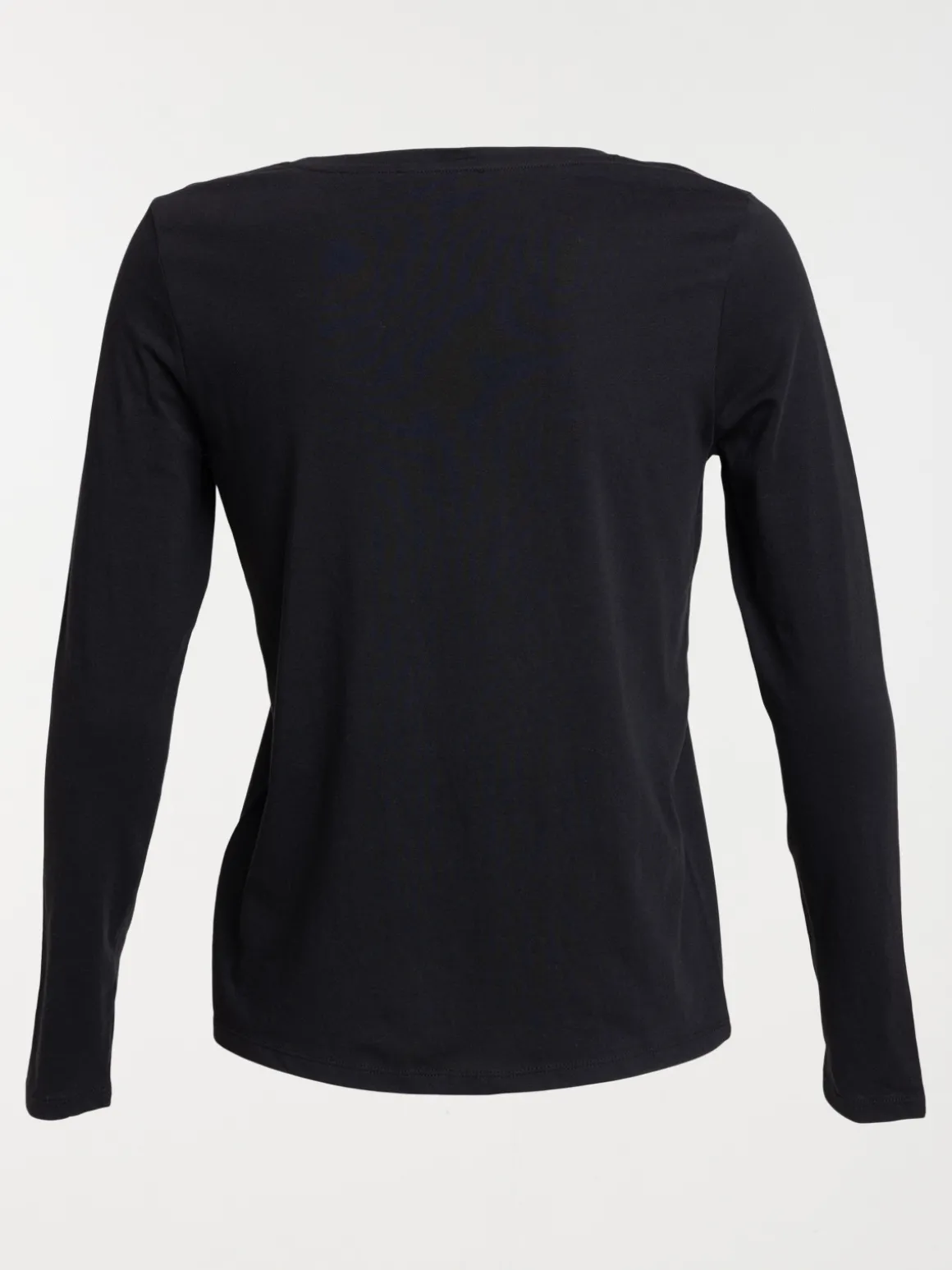 T-shirt manches longues noir femme