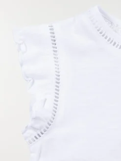 T-shirt manches volantées fille (3-12A)