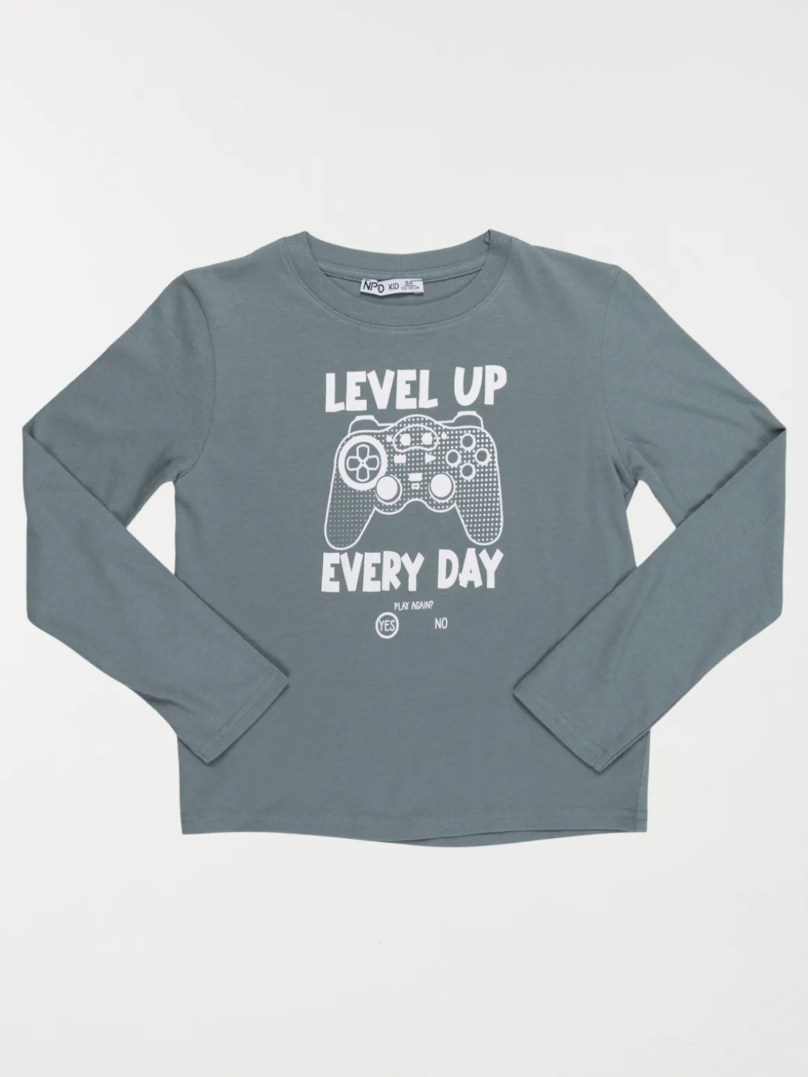 T-shirt manette vidéo garçon (3-12A)