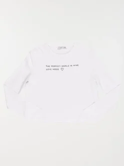 T-shirt message blanc fille (XXS-M)