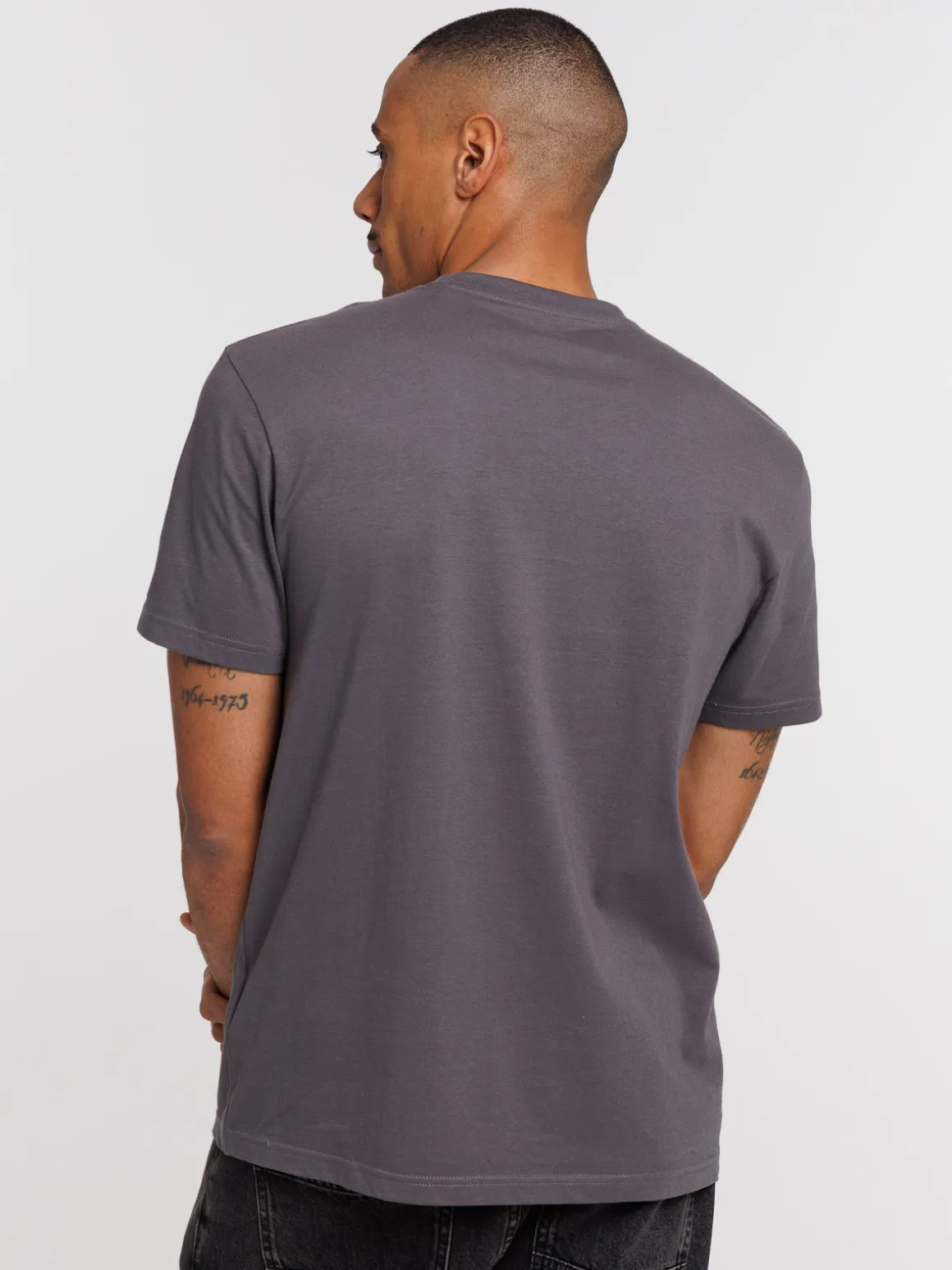 T-shirt Metallica gris anthracite homme