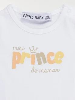 T-shirt mini prince garçon (3-36M)