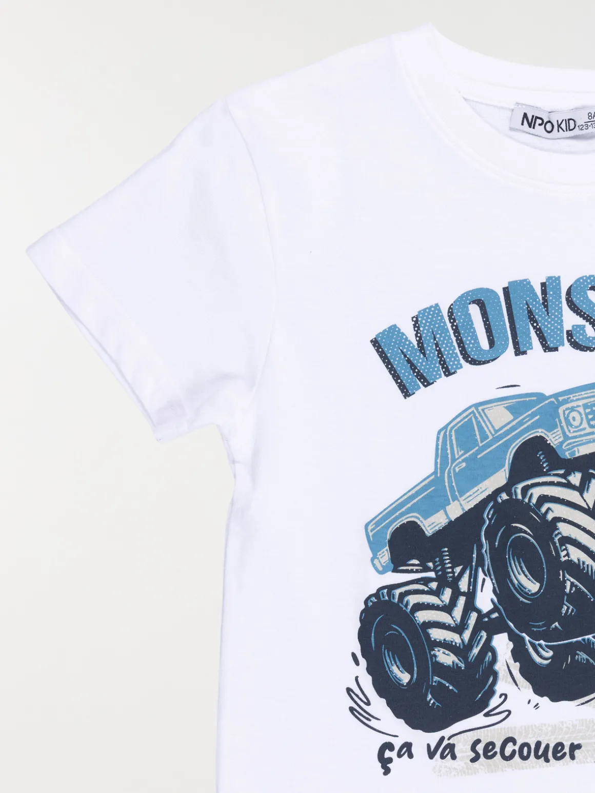 T-shirt monster truck garçon (3-12A)
