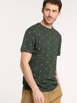 T-shirt motif palmier empire homme