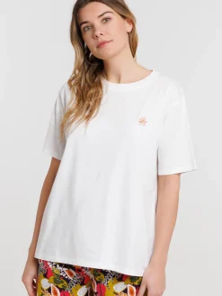 T-shirt motif papaya femme