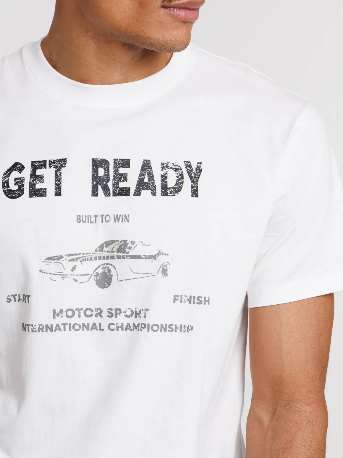 T-shirt motor sport homme