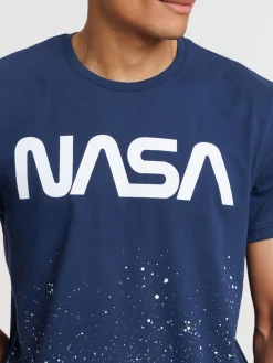 T-shirt Nasa col rond homme