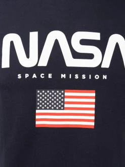 T-shirt NASA homme coloris marine navy