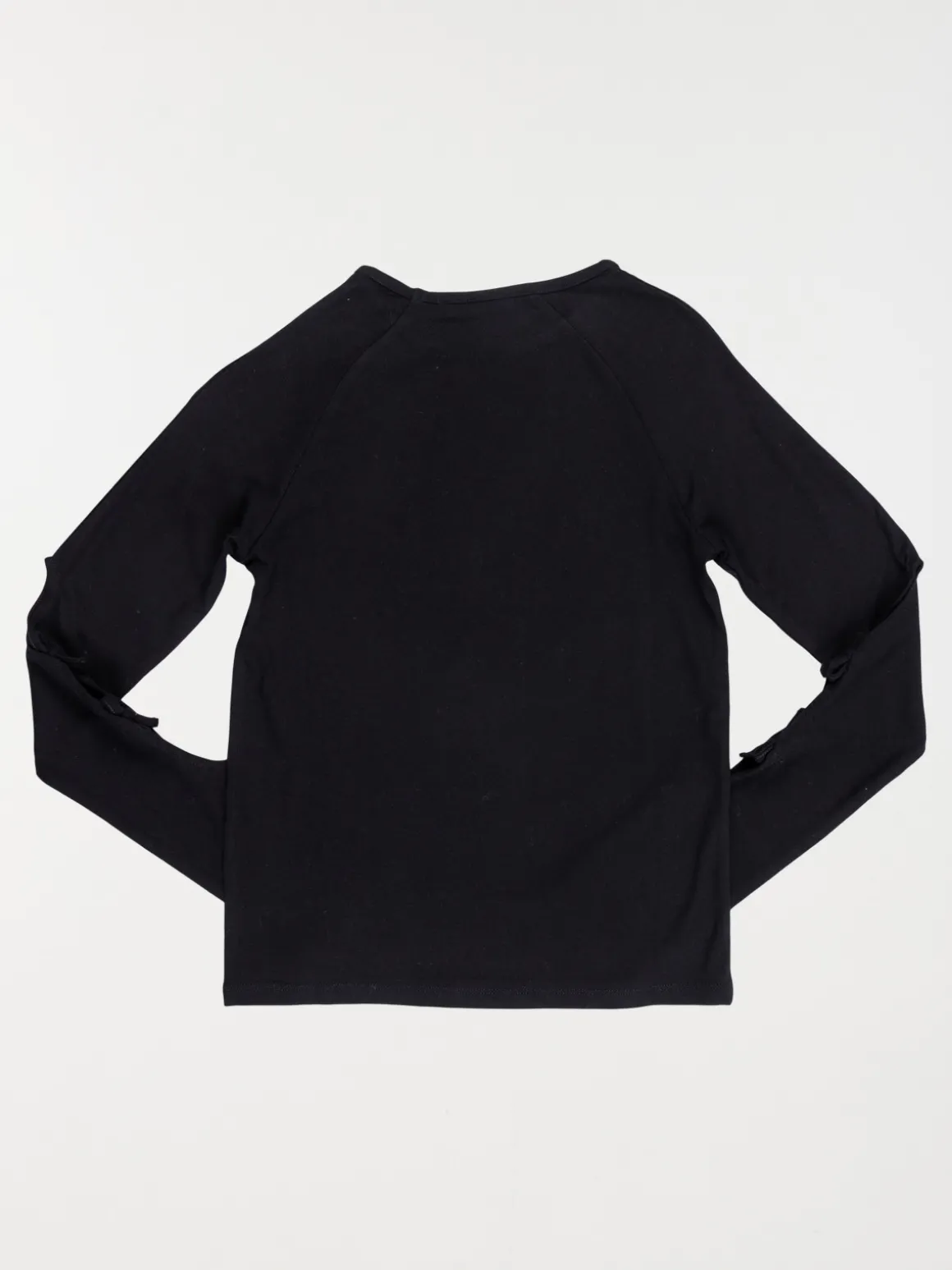 T-shirt noeuds manches fille (XXS-M)